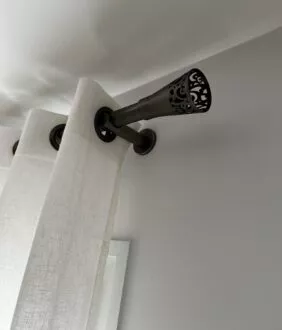 photo rideaux avec oeillets — Cosy Intérieurs